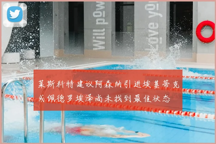 莱斯科特建议阿森纳引进埃基蒂克或佩德罗埃泽尚未找到最佳状态